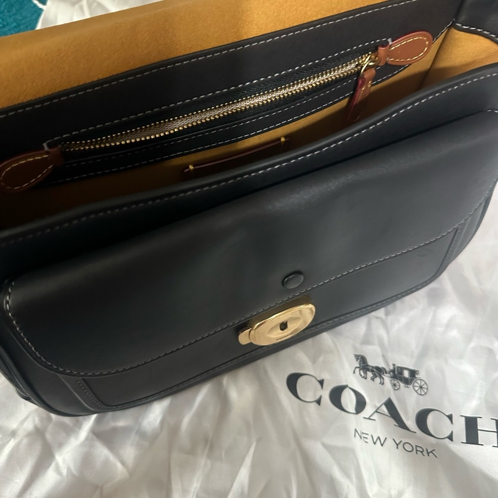 Coach saddlebag large size